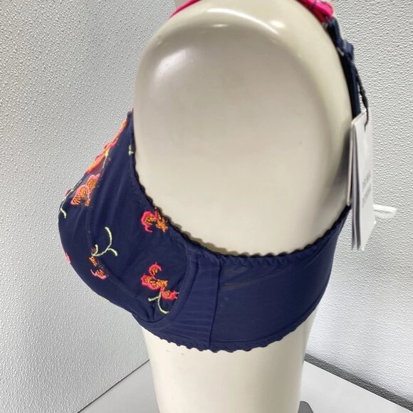 NEW PRIMADONNA Women’s Devdhaha Full Cup Unpadded Bra – Velvet Blue - Picture 5 of 10